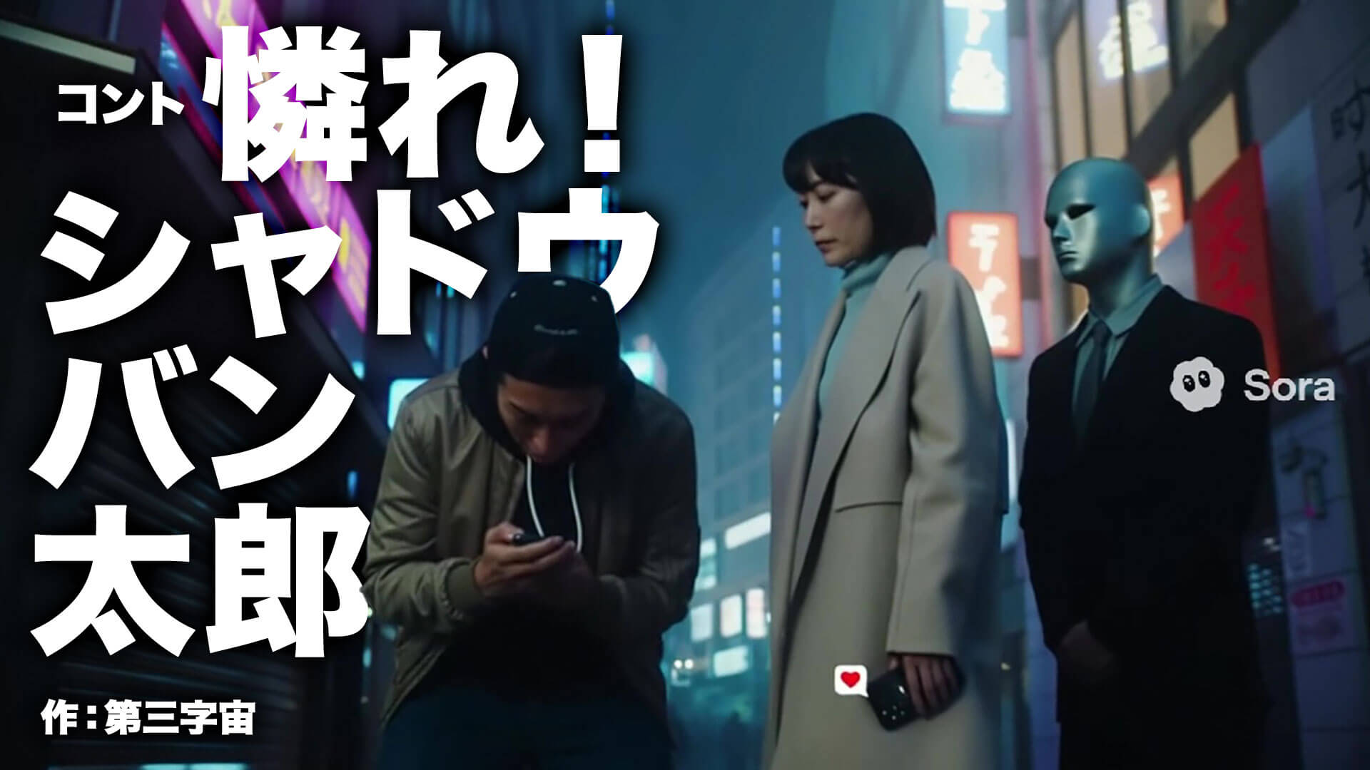 コント『憐れ！シャドウのバン太郎』作：第三字宙