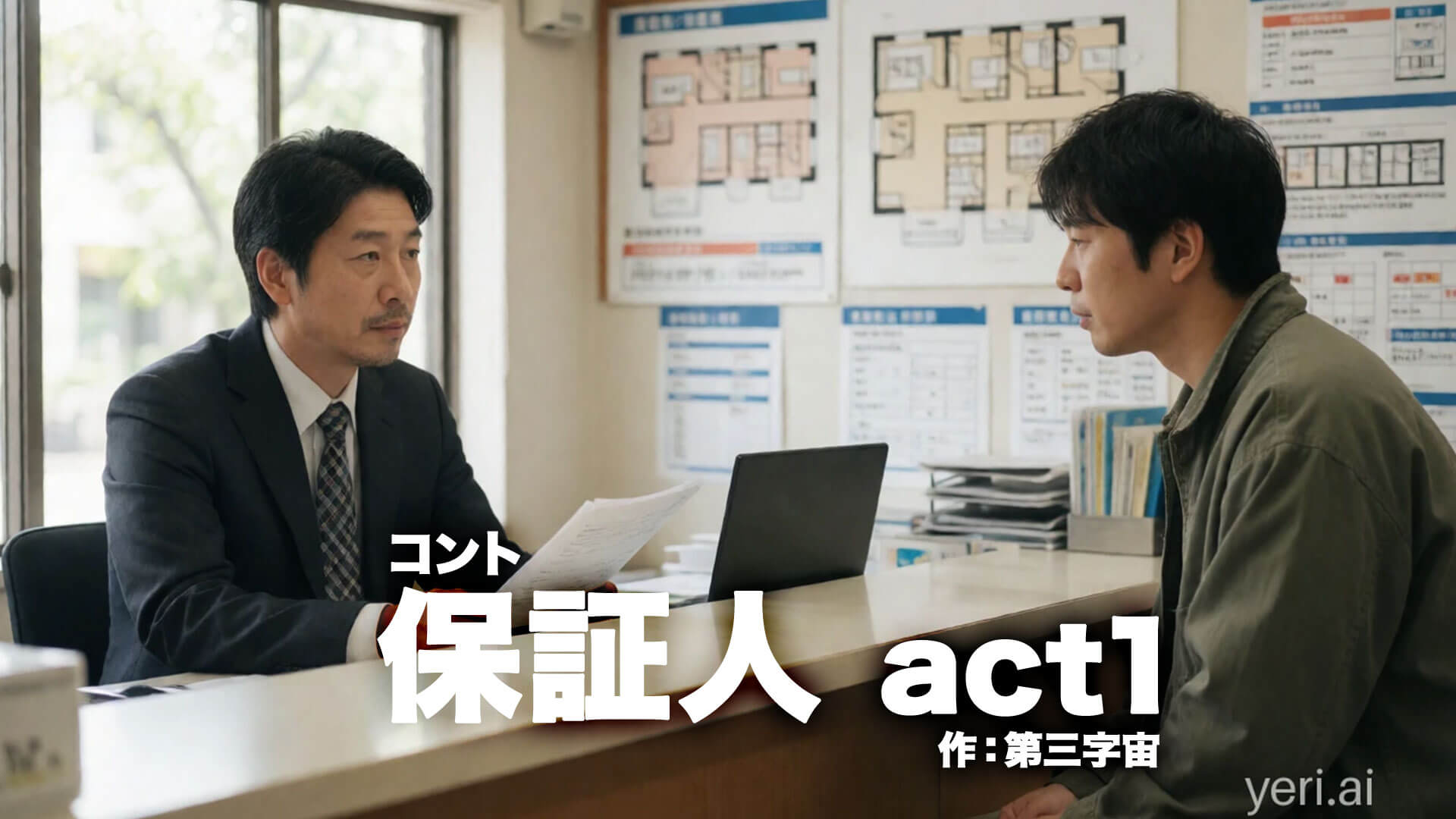 コント台本『保証人 act1』作：第三字宙