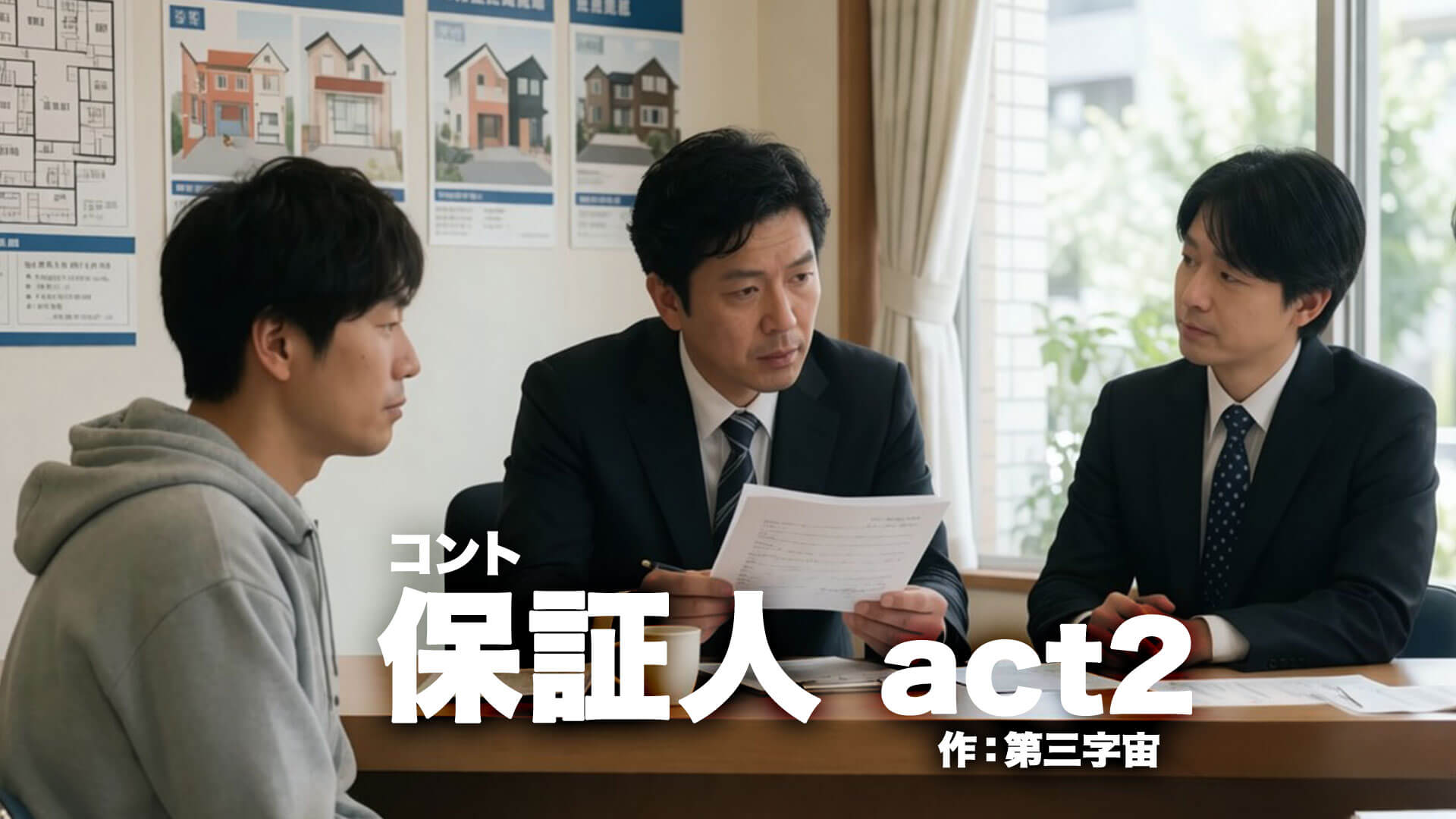 コント台本『保証人 act2』作：第三字宙