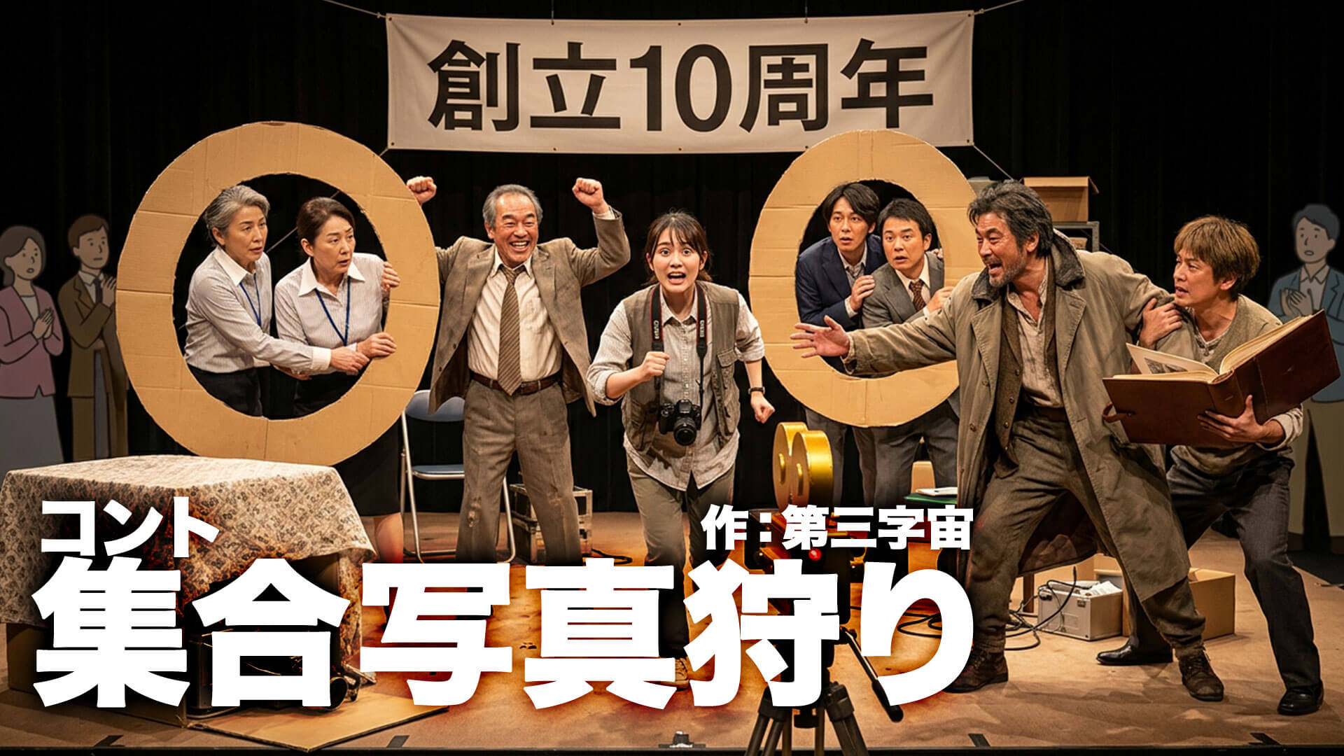 コント台本『集合写真狩り』 作：第三字宙