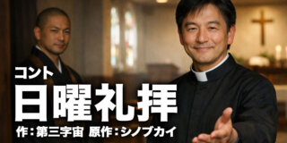 コント「日曜礼拝」作：第三字宙　原作：シノブカイ
