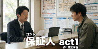 コント台本『保証人 act1』作：第三字宙