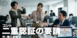 コント台本『二重認証の要請』作：第三字宙